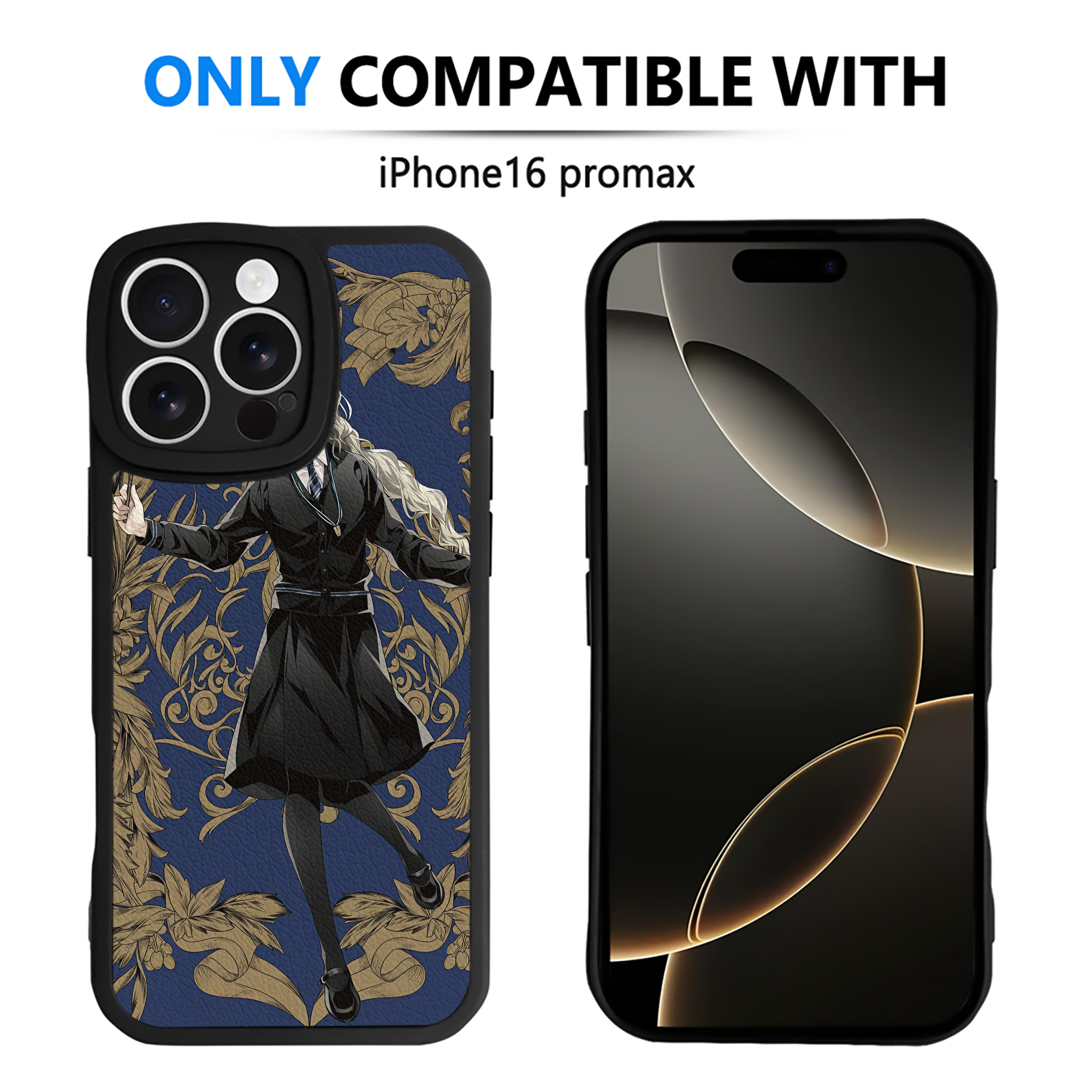 （画像用） Harry Potter ハリー・ポッターシリーズ 【iPhone 16シリーズ対応】シリコンスマホケース（レザー調） 材質：シリコン
